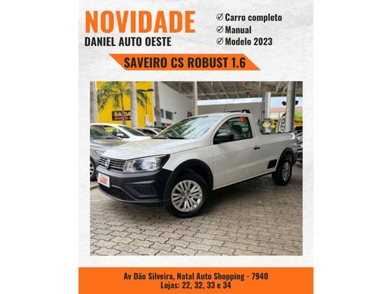 VOLKSWAGEN SAVEIRO 1.6 MSI ROBUST CS 16V FLEX 2P MANUAL VOLKSWAGEN SAVEIRO 1.6 MSI ROBUST CS 16V FLEX 2P MANUAL